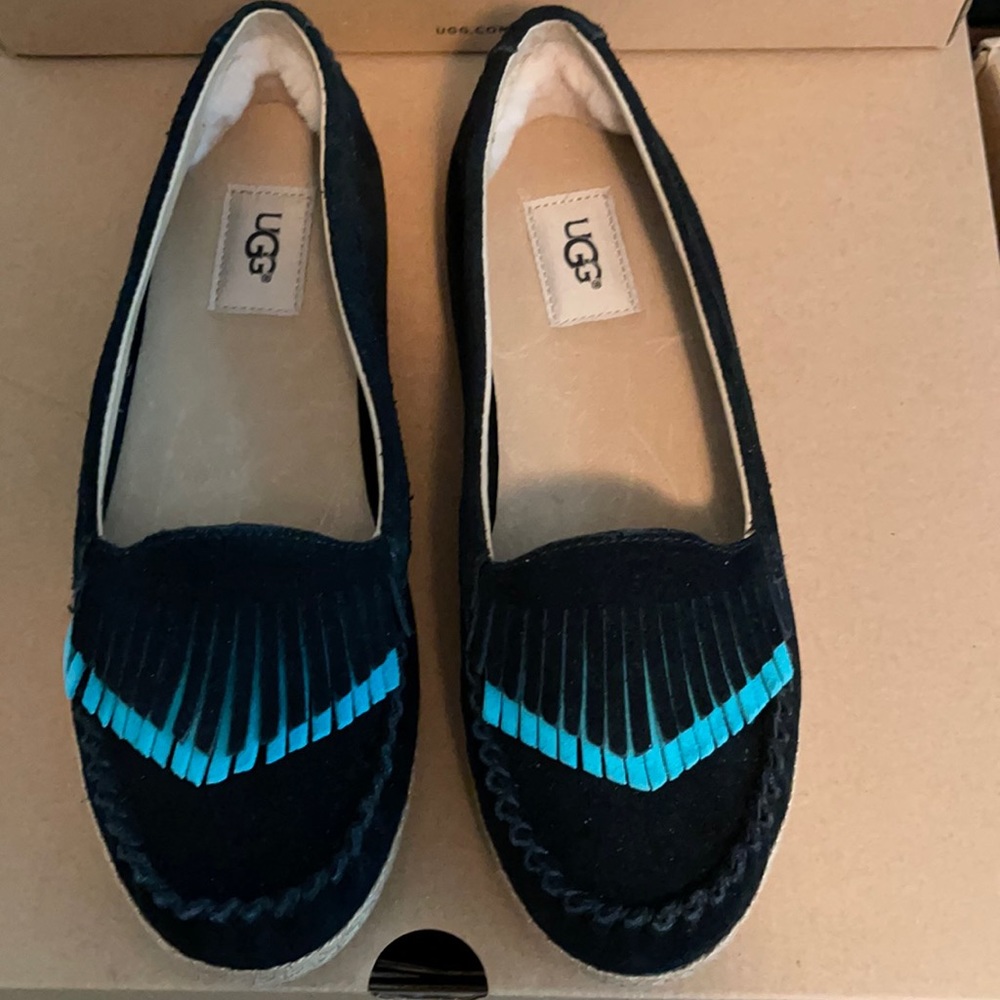 UGG Shiri  loafer or Deck shoe new w box 8.5